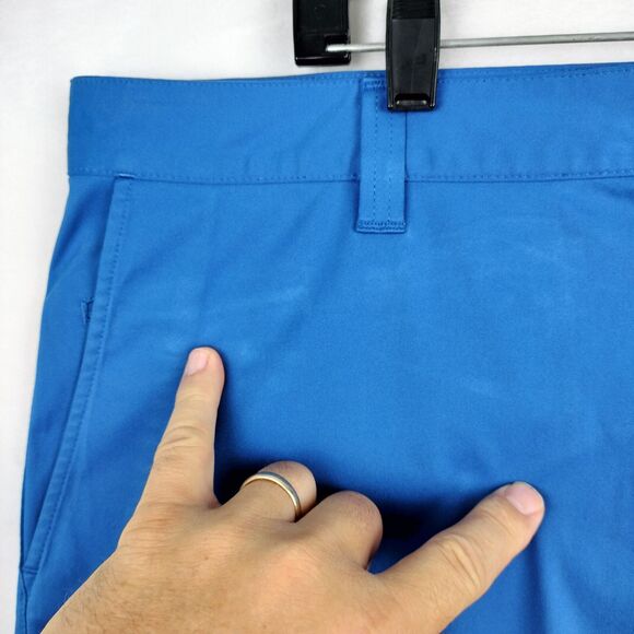 Rhone Commuter Shorts Mens Size 38 Blue Chino 9" Performance Casual Golf 100273 - Picture 13 of 14